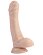 Телесный фаллоимитатор Super Sex Cock - 20,5 см.