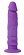 Фиолетовый реалистичный фаллоимитатор на присоске - 12 см.