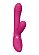 Розовый вибромассажер-кролик Tani - 21,5 см.